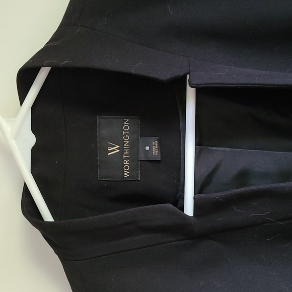 Worthington open front notched lapel blazer - Picture 3 of 3